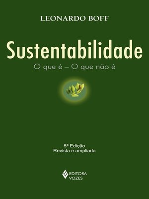 cover image of Sustentabilidade